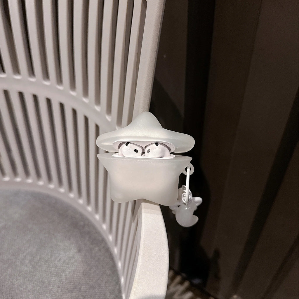 Apple AirPods 蛍光星形ケース