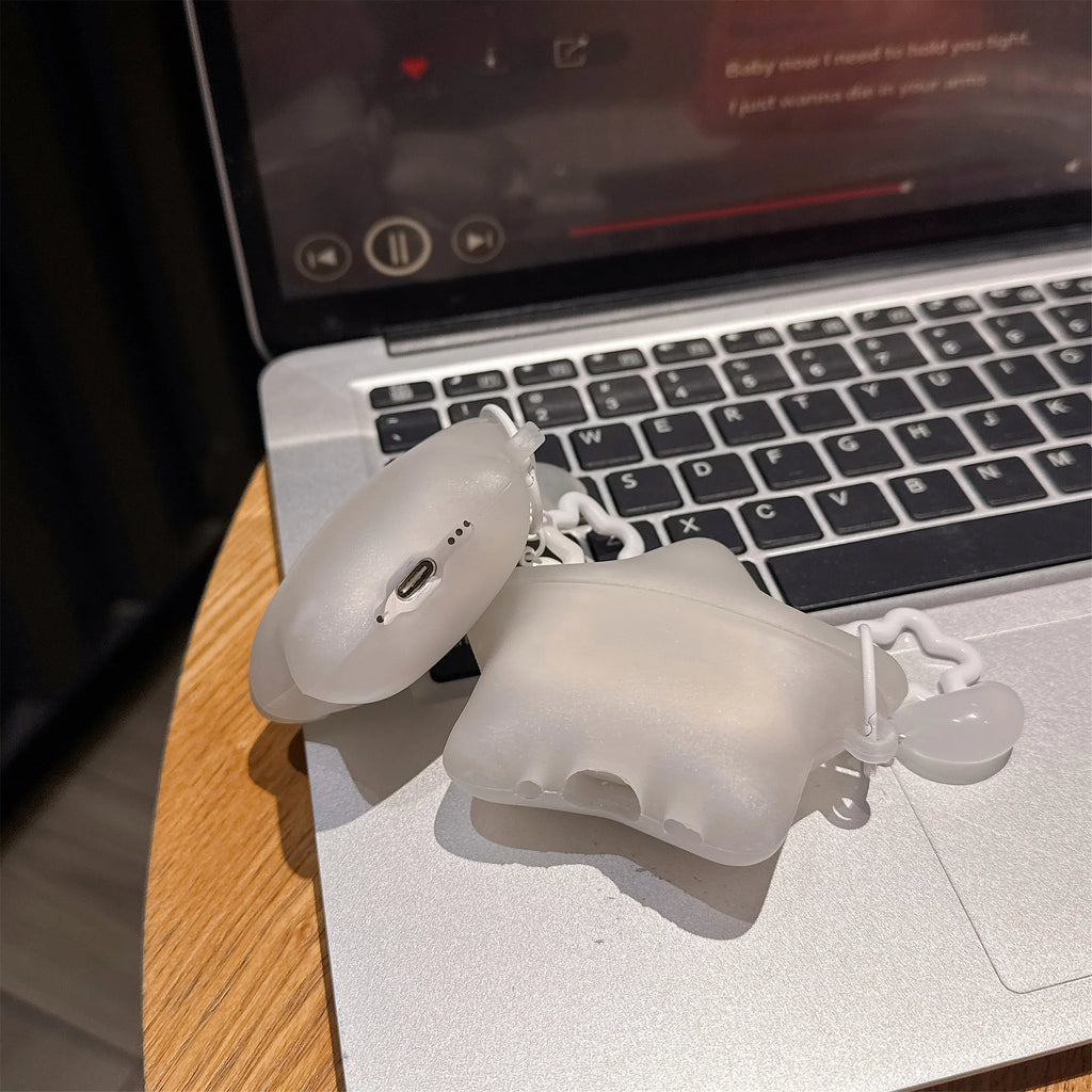 Apple AirPods 蛍光星形ケース